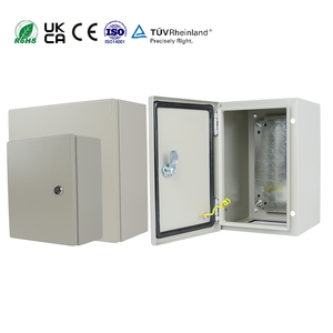 Caja de Distribución Metálica para Exteriores, Impermeable IP66, con Recubrimiento en Polvo, de Acero Inoxidable, para Medidores y Controles Eléctricos - Product Image 6