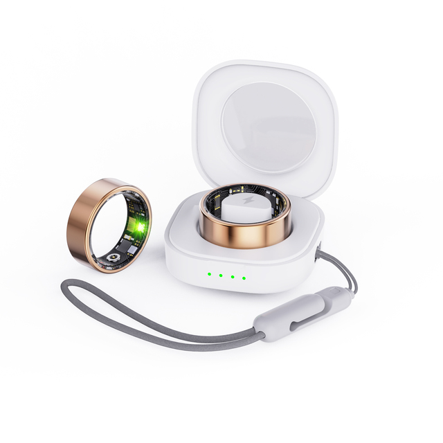 Men Fitness Tracker R11M Smart Ring Health Long Lasting Batteries Sleep Monitoring Waterproof Rings for Women