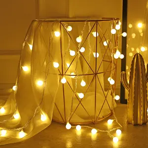 Luz de corda LED de Natal para casa, decoração de festas de varanda, 3M em promoção Luzes de Natal LED
