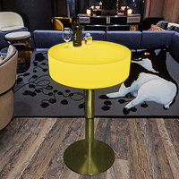 Table de cocktail à LED Table de bar à couleurs changeantes RVB avec contrôle pour discothèque Lounge Home Bar
