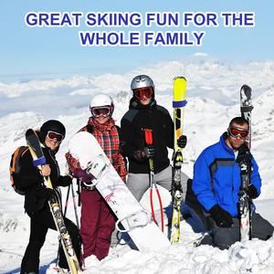 Özelleştirilebilir Su Geçirmez Alp Kayak Kayışları Çevre Dostu Kendinden Yapışkanlı Çift Taraflı Cırt Cırt Bantlar Ayarlanabilir Naylon/EVA Malzeme - Product Image 5