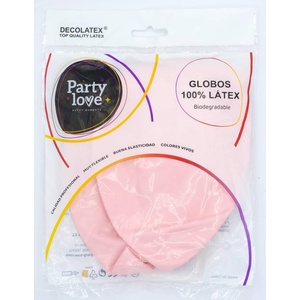 Palloncini a Globo in Lattice Rosa Pastello R36 90cm 2 Pezzi per Feste - Product Image 1