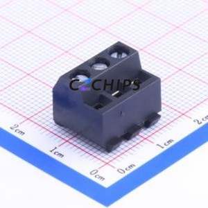 31157103 Screw Terminal Block P=5mm Connector ( Construction: 1x3P )( Pitch: 5mm )( Color: Black )( Total PIN Count: 3P ) - Product Image 2