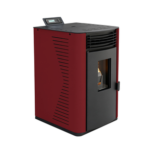 Poêle à <span class=keywords><strong>granulés</strong></span> autonome en acier PANSEE PK-60 6KW moderne à température contrôlée automatiquement avec fonction <span class=keywords><strong>de</strong></span> télécommande pour l'intérieur - Product Image 4