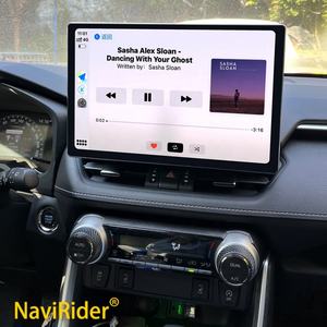 Reproductor Multimedia para Automóvil Android con Pantalla de 13.3 Pulgadas y 2K para Toyota Rav4 RAV-4 2018 2019 2020, Reproductor de Video Estéreo, Navegación GPS, Carplay Inalámbrico - Product Image 1