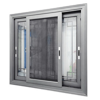 Kreatives Design Aluminiumlegierung Schiebefenster Blaues Glas Hochwertige Wärmedämmung Küche Modernes Klassisches Schiebefenster