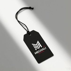 Custom Luxury Garment Swing <b>Tags</b> <b>Clothes</b> Label Print Name Logo Recycled Paper Hangtags Shoes Bags Customized Designs 300-800gsm - Product Image 2