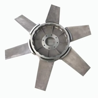 Custom Designed 2024-T3 Aluminum Impeller Harsh Environment Compressor Fan Spur Gear 2024-T3 Compressor Aluminum Impeller