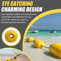 4 pièces corde flotteur bouée flotteurs en eau profonde crabe Pot marqueurs Net dérive mousse bouée flotteur pour Jet Ski Kayak ancre ligne bateaux quai flotteur