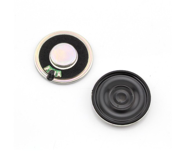 Top Fashion 23 mm 8 Ohm Mini Mylar Speaker 2 Watt AC Powered Desktop Robot Speaker