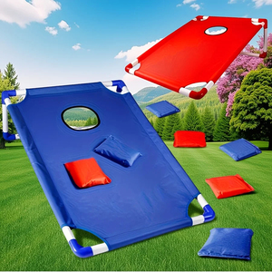 Wholesale Portable Plastic Set with 1 Game Board and 6 <b>Bean</b> <b>Bags</b> for Yard Toss Outdoor Sports Toys - Product Image 6
