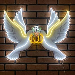 ไฟ LED นีออนติดผนังสำหรับตกแต่งร้านค้าโลโก้ธุรกิจไฟ LED ติดผนังสำหรับตกแต่งร้าน - Product Image 3