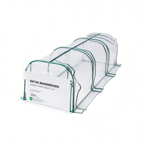 โรงเรือนขนาดเล็กแบบพีวีซี โครงเหล็ก เป็นมิตรกับสิ่งแวดล้อม สำหรับปลูกพืชแบบไฮโดรโปนิกส์ - Product Image 1