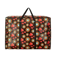 Sac de déménagement Sac polochon en coton pour couette Rangement imperméable non tissé épais Sac à provisions portable laminé