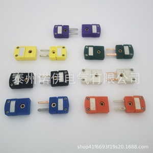 Conector de Termopar Smpw K Mf de 2 Pines, Desconexión Rápida, Material de PC, para Conector Tipo K - Product Image 5