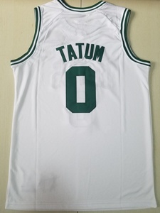 Vente en gros de vêtements pour hommes de haute qualité de l'équipe de <span class=keywords><strong>Boston</strong></span> # <span class=keywords><strong>Maillot</strong></span> de basket-ball <span class=keywords><strong>Tatum</strong></span> avec logo cousu, <span class=keywords><strong>maillot</strong></span> brodé, <span class=keywords><strong>maillot</strong></span> personnalisé avec logo - Product Image 2