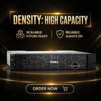 Dell PowerVault ME5084 Storage Array 84 Bay Dual Active Controller Rakitan Rak Penyimpanan Jaringan
