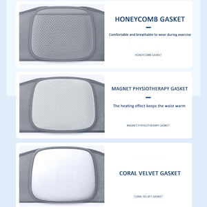 뜨거운 판매 조정 가능한 폴리 에스테르 허리 중괄호 통기성 요추 지원 허리 통증 완화 체육관 역도 운동 - Product Image 6