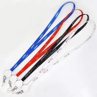 Cordon de chargement 3-en-1 en polyester avec câble USB Type-C et Micro OTG, support de badge d'identification – Cadeau promotionnel d'entreprise, vente chaude