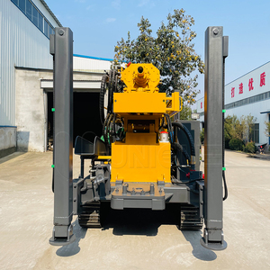 UNIQUE Plate-forme de forage de puits d'eau diesel entièrement hydraulique de 500m avec une bonne mobilité pour l'ingénierie minière - Product Image 4