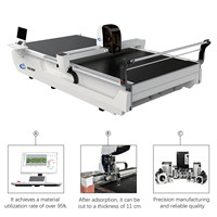 Equipo de Corte de Formato Ancho con Servomotor Personalizado de Fábrica, Máquina de Corte de Tela CNC para Producción Textil Doméstica