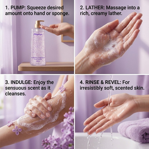 <span class=keywords><strong>Gel</strong></span> <span class=keywords><strong>Douche</strong></span> Lavande Microcapsules Violet Parfum Longue Durée Nettoyage Doux Hydratation Profonde - Product Image 4