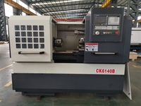 Penjualan Langsung Pabrik CK6140B Mesin Bubut CNC Horizontal Flat Bed Kontrol GSK 3-Axis Tunggal 220V/380V Pengaturan Kecepatan Gigi Kompetitif