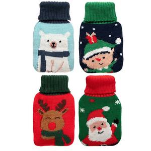 ASSORTIMENT DE CHAUFFE-MAINS EN MAILLE DE NOËL 7,5X12,5CM - Product Image 1