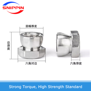 M6 M8 A2-70 Thép Không Gỉ Nut Phá Vỡ Cắt Chống Trộm Ly Ly Ly Xoắn An Ninh Các Loại Hạt - Product Image 6