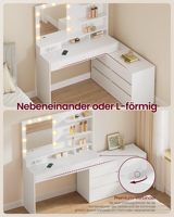 Exportation directe usine, vente en gros transfrontalière : Table de maquillage intelligente multifonction avec miroir éclairé pour chambre et salon