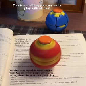Spinner Antiestrés de Plástico Impreso en 3D, el Más Vendido, Gira tus Dedos; la Solución Definitiva para Combatir el Aburrimiento para Jóvenes - Product Image 5