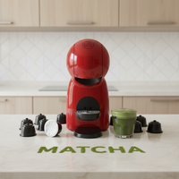 Matcha Cérémonial de Haute Qualité, Capsules de Matcha à Marque Privée, Dosettes de Thé Matcha, Thé Matcha en Poudre, Dosettes Dolce Gusto