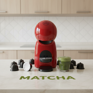 Matcha Cérémonial de Haute Qualité, Matcha Biologique en Capsules Marque Privée, Dosettes de Thé Matcha, Thé Matcha en Poudre, Dosettes <span class=keywords><strong>Dolce</strong></span> <span class=keywords><strong>Gusto</strong></span> - Product Image 1