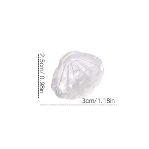 <span class=keywords><strong>PL</strong></span>甜美可爱迷你小刘海发夹粉色醋酸海洋贝壳爪夹醋酸大理石贝壳发夹 - Product Image 4