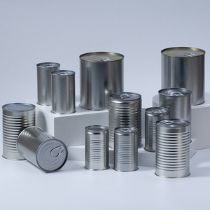 Alta Calidad 588 #   <span class=keywords><strong>Lata</strong></span> de Metal Vacía para Alimentos al por Mayor, <span class=keywords><strong>Lata</strong></span> de Metal <span class=keywords><strong>sin</strong></span> Impresión con Tapa Fácil de Abrir para Envasado de Alimentos - Product Image 6