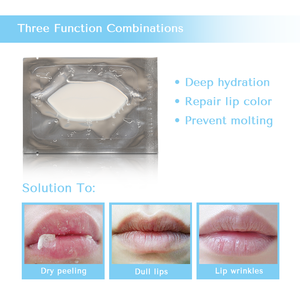 Masque Lèvres Hydratant et Repulpant en Hydrogel Végétalien Personnalisé avec Logo Privé et Vitamine C - Product Image 2