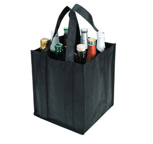 Bolsa Porta Botellas de Vino de Tela No Tejida con Logotipo Personalizado al por Mayor, Ecológica - Product Image 3