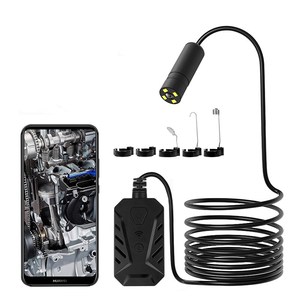 Hỗ trợ IOS Android Windows Mac, 1/4 "CMOS 14mm 5MP 70 độ tự động lấy nét Wifi Hotspot nội soi cho Android với 2m cáp - Product Image 1