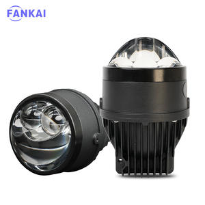 Nouvelle lentille de phare antibrouillard laser étanche haute puissance X5 65W 3 pouces à triple faisceau direct LED intégré, faisceau haut/bas pour conduite et aviation - Product Image 1
