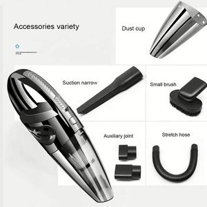 Wireless Handheld <b>Car</b> <b>Vacuum</b> <b>Cleaner</b> Cordless Wet & Dry ABS 6000PA Suction USB Charging - Product Image 2
