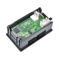 Mini voltmètre numérique DC à double affichage LED bleu + rouge 0,56 pouces, ampèremètre DC 100V 10A, testeur de courant et de tension avec lignes, en promotion
