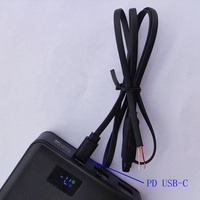 Source usine personnalisée USB-C PD 15V mini interrupteur à bouton de contrôle de température à trois vitesses TPE émaillé fil plat