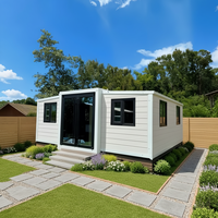 Offre Spéciale – Maison Conteneur Préfabriquée Extensible à Double Aile de Haute Qualité, Mini-Maison Pliable pour Bureau, Villa de Vacances, Hôtel