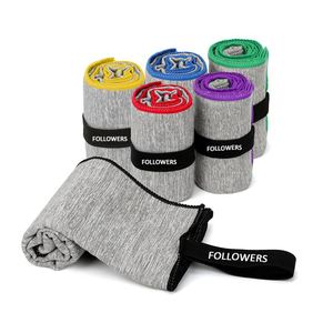 Serviette de sport en microfibre ultra compacte, séchage rapide, absorbante, cationique, pour les voyages, la salle de sport et la natation - Product Image 2