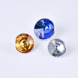 Оптовая продажа, украшенные разноцветными кристаллами стекло обивка DIY бриллиант прозрачный диван лак для ногтей для изголовье украшения VT-18.031