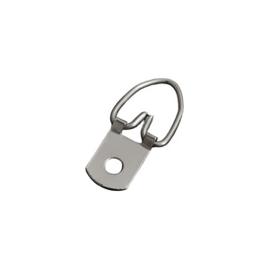Anneau de suspension simple en argent pour cadres photo, accessoire de montage pour point de croix, capacité de charge 3-5 kg, en fer - Product Image 4