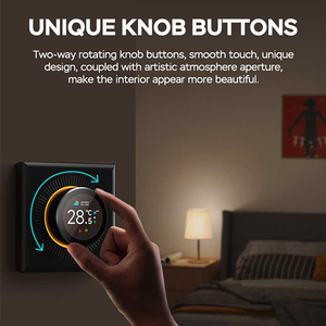 Smart Home 5+1+1 Programmable Heating Knob Thermostat With <strong>Cellphone</strong> App <strong>Remote</strong> <strong>Controlling</strong> - Product Image 5