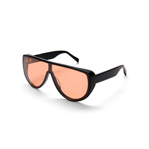 Finewell Modische Übergroße Pilotenbrillen UV400-Schutz Individuelles Logo Markendesigns Retro-Sonnenbrillen für Damen und Herren - Product Image 1