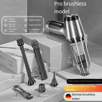 Vente chaude 6 en 1 dépoussiéreur sans fil moteur sans brosse haute puissance nettoyage de voiture aspirateur de voiture à main