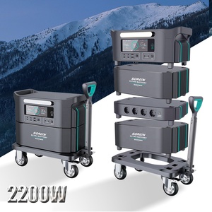 Sorein 2200W Ac Dc Camping en plein air Lifepo4 Batterie Centrale solaire portable 2400W 3000W 230Volt Powerstation 2000W - Product Image 1